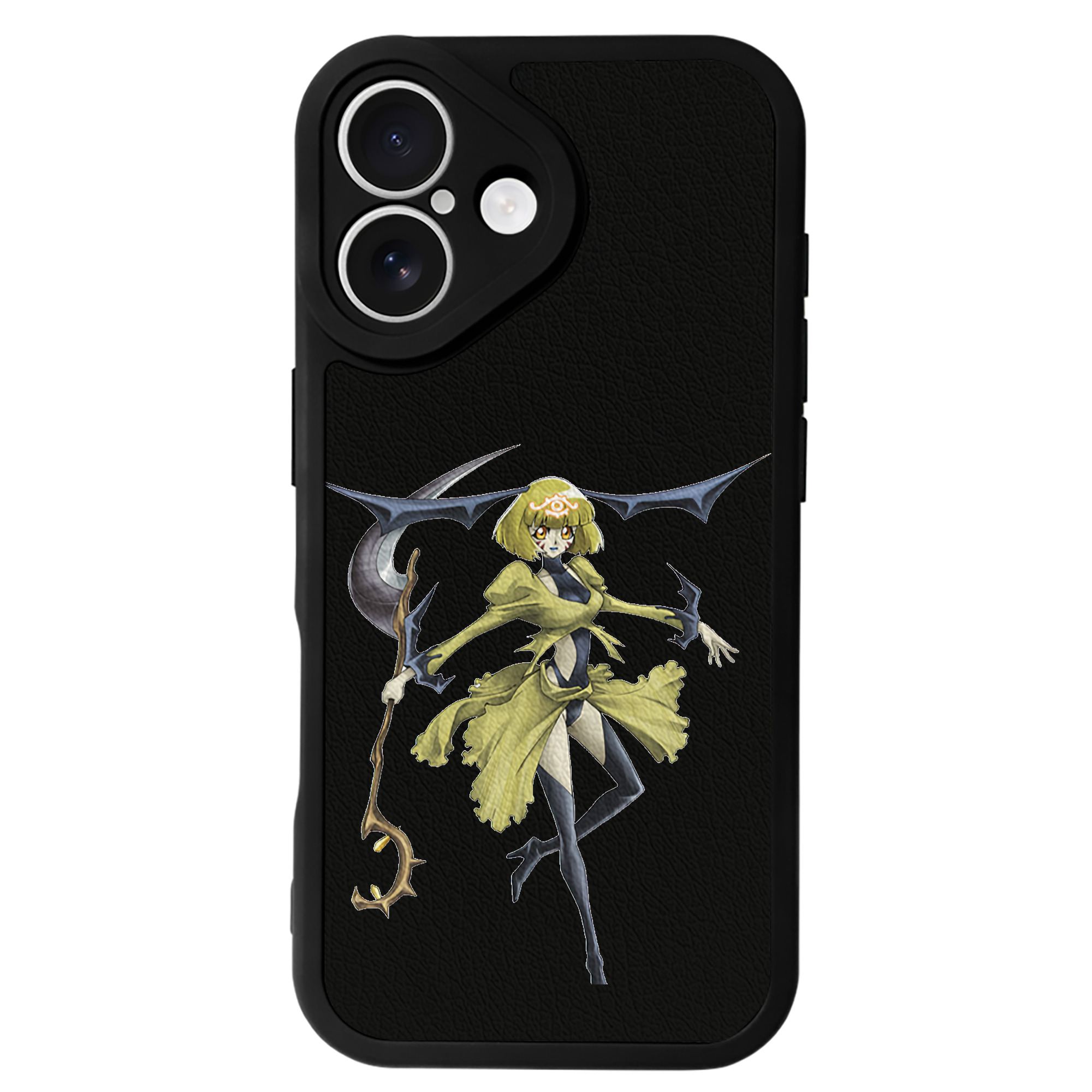 遊☆戯☆王 Yu-Gi-Oh! 【iPhone 16シリーズ対応】シリコンスマホケース（レザー調） 材質：シリコン